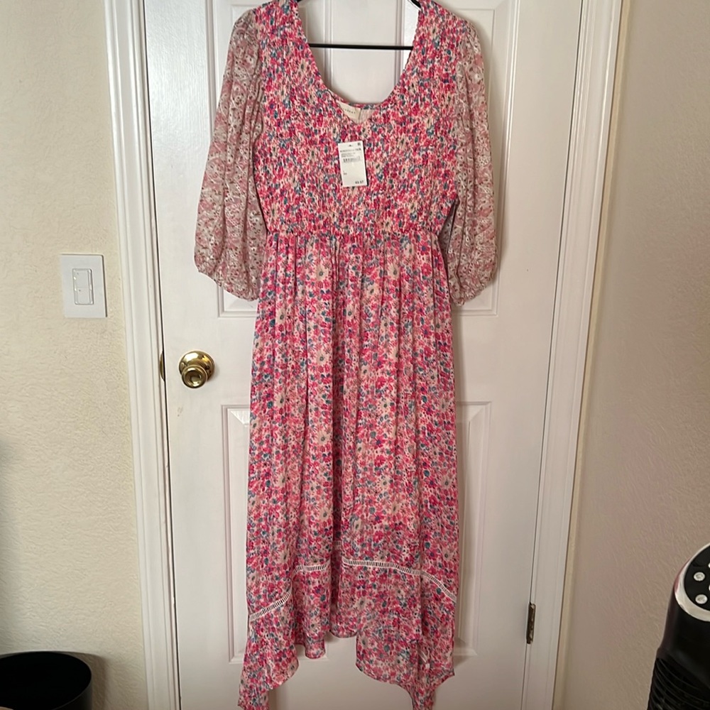 pink floral dress Nordstrom Rack